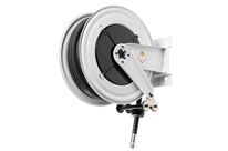 Enrouleur industriel Diesel 15 m Ø 1 10 bars Acier peint avec enroulement automatique et support mural fixe Raasm RA.8540.603