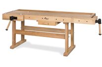 Etabli en bois lourd - 2100x700 mm Holzkraft HB2010