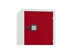 PORTE ROUGE POUR VESTIAIRE ROMA 4 CASES