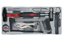 Set d&amp;#039;outils TT4 tray 9 pièces avec marteau de mécanicien Teng Tools TTPS09E