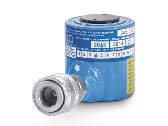 Vérin hydraulique 10 t profil bas OMCN O360/AM