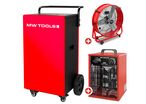 Pack déshumidificateur 90L/Jour BDM90N + Ventilateur brasseur d'air ø600mm MV600L MW Tools BDM90NSETAH