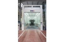 Cabine de peinture poids lourd