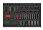 Jeu de douilles à choc Foam4x4 tray 1/2 3/8 8- 32mm 73 pièces Teng Tools TTEISK73