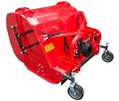 Broyeur à fléaux 115 cm avec bac de ramassage 550 L - Vidage hydraulique - Pour tracteur 20 à 40 CV - Cardan inclus - Attelage 3 points Stattos KPB115
