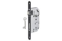 THIRARD - Serrure encastrable pour porte d&amp;#039;intérieur monomax nf têtère noire