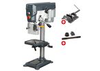 Perceuse d'établi jusque ø 20 mm raccord CM2 550W 230V 12 vitesses + étau de perçage + jeu de boulons Optidrill DQ22 230V PACK