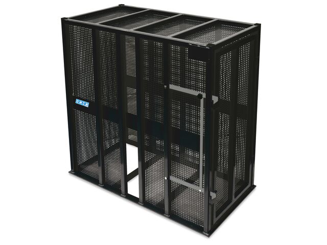 Cage de sécurité pour le gonflage de pneus poids lourds OMCN O7040