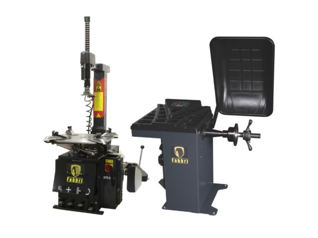 Démonte-pneu Automatique double Vitesse+Équilibreuse de roues automatique | Pack Performance 