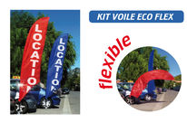 Mâts &amp; Drapeaux : Kit Éco Flex – Location
