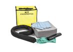 Kit anti-pollution 20 l pour le secteur automobile | KTAP20
