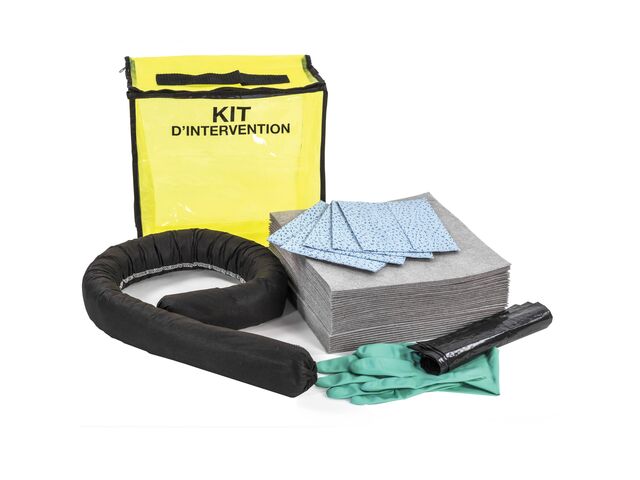 Kit anti-pollution 20 l pour le secteur automobile | KTAP20