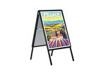 Chevalet de trottoir Cadro-Clic® A0 / 118,8 x 84 cm - NOIR