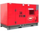 Groupe électrogène diesel 33 kVA 3x400V - 230V - Refroidi par eau - Avec régulateur AVR - Connecteur pour ATS MW Tools DG300E