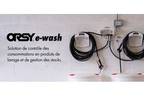 Solution de contrôle des consommations en produits de lavage | ORSYe-wash