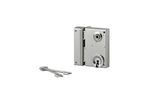 SERRUPRO - Serrure en applique verticale - 70 x 110 mm, gauche