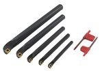 Jeu de 5 outils de tournage intérieur 95° MW-Tech DBS05820