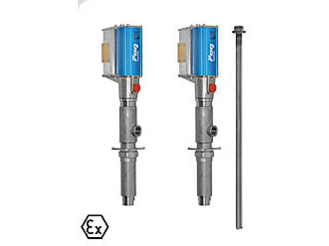 Pompe pour fluides, acier inoxydable op 4:1