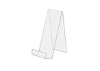 Chevalt support-livres Plexi H.95 mm