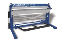 Plieuse de tôle manuelle et à pied largeur du travail 2020 mm 0-135° épaisseurs jusque 1,2 mm segments en haut Metallkraft FSBM2020-12E