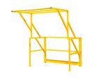 Barrière écluse à porte basculante pour plateforme mezzanine Largeur 1632 x Profondeur 1915 x Hauteur 2032 mm MW Tools KTH1620