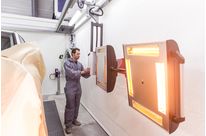 Sécheur infrarouge (portique IR et UVA)