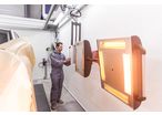 Sécheur infrarouge (portique IR et UVA)