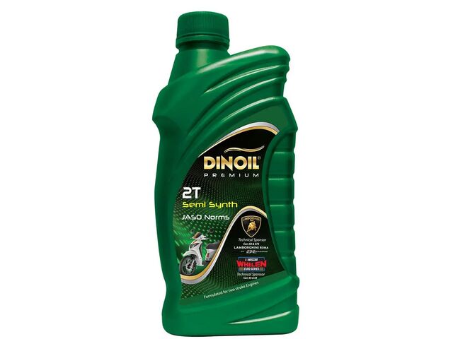 Huile moteur semi synthétique - 12X1LT | DINOIL PREMIUM 2T MOTO - SEMI SYNTH 