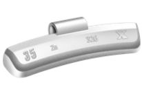 Masses d&#039;équilibrage jantes alu : 10 masses - 35 gr