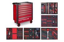 Servante d&#039;atelier complète robuste STARTER 212 outils MW Tools MWE211A
