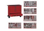 Servante rouge midi 7 tiroirs Teng Tools TCMM498N2
