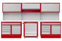 Mobilier d&amp;#039;atelier 3,3 m avec servante d&amp;#039;atelier MW Tools PRACO355W