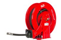 Enrouleur huile 10 m ø 1/2 160 bars Acier Peint avec enroulement automatique et support mural fixe MW Tools SHO1210