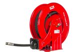 Enrouleur huile 10 m ø 1/2 160 bars Acier Peint avec enroulement automatique et support mural fixe MW Tools SHO1210