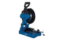 Tronçonneuse métal acier inox et aluminium à sec 4 vitesses 3,5 kW 230 V lame circulaire ø355 mm 700/1300 tr/min Metallkraft MTS356-4B