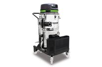Aspirateur industriel eau et poussière spécialement pour l&amp;#039;huile et copeaux - cuve inox 100 litres - 3 moteurs 3,3 kW 230 V - 76 dB(A) Cleancraft FLEXCAT3100EOTPRO