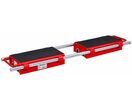 Set de rouleaux de transport 24 tonnes - 2 plateaux à longueur réglable MW Tools SRCA24