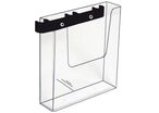 Porte-brochure vertical A5 avec clip fixation
