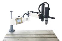 Bras de taraudage / perçage électrique ø 6 / M10 écran tactile servo 0,6 kW 230V portée effective 1000 mm avec 6 douilles MW-Tech EDTA1010