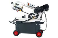 Scie à ruban mobile pour métaux 0-45° capacité de coupe ronde 178 mm 0,75 kW 230V 3 vitesses système d&amp;#039;arrosage Torros SC190G 230V