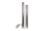 Kit cheminée d'évacuation des gaz de combustion pour chauffages infrarouges diesel WD46IK 56IK 74IK MW Tools WDKBS