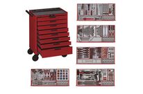 Servante rouge midi master set 8 tiroirs Teng Tools TCMM498N8