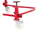 Chariot de carrosserie mobile 900 kg 4 supports MW Tools BD560