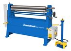 Rouleuse de tôle électrique à 3 rouleaux largeur du travail 1270 mm épaisseur jusque 2,5 mm en acier 1,1 kW 400V Metallkraft RBM1270-25E