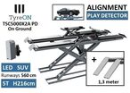 Pont élévateur à ciseaux pour géométrie et contrôle de suspension | TyreON TSC5000X2A PD
