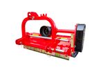 Broyeur avec déport manuel 116 cm pour tracteur - Capot ouvrant - Cardan et attelage trois points - Série moyenne Torros KPS1160