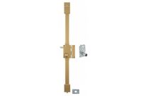 THIRARD - Serrure en applique pour porte d&amp;#039;entrée VERTI bronze CR  23 Transit 2 à tirage 75 x 130 drte 4 clés