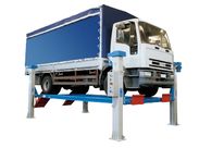 PONTS ELEVATEURS ELECTROMECANIQUES 4 COLONNES POUR POIDS LOURDS