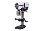 Perceuse d'établi moderne fonctionnelle jusque ø 25 mm CM3 0,75 kW 400V vitesses variables Optidrill DP26VT 400V