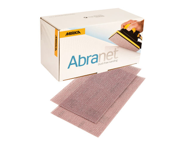 Abranet 70x125 mm velcro P80-150-240-320-400 / 50pcs